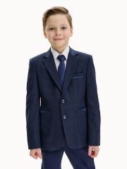 4ш20325 NIKASTYLE Пиджак синяя клетка
