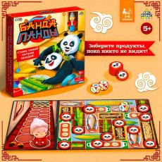 9520313 Логическая настольная игра для детей «Банда панды», 1-6 игроков, 5+