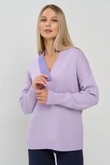 9242-94112-3609/3585 Джемпер NEWVAY Лиловый/гортензия