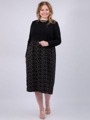 525869 Malina Платье чёрный
