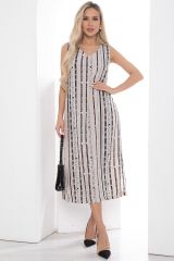 П10216 LT Collection Сарафан бежевый