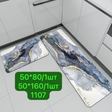 Коврики для кухни набор из двух предметов Размер:50*80 и 50*160см
