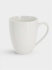 Кружка, 390 мл, фарфор P, белая, White Basics