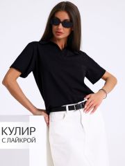 528824 Апрель Футболка черный