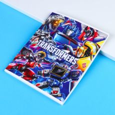 9515036 Тетрадь 48 листов в клетку, картонная обложка, Transformers, Трансформеры