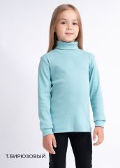 900308ш 52-64 CLEVER Водолазка т.бирюзовый