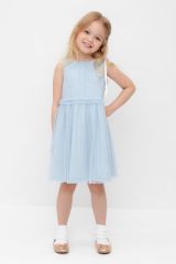 CROCKID Платье КР 5734 голубой, любимые ромашки