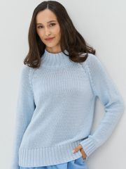 Джемпер женский 9242-94091 хрустальный голубой NEWVAY