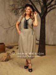 526843 DIMMA Платье Бежевый