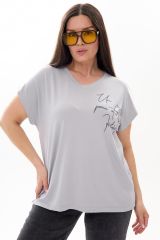 530777 Lika Dress Футболка Серый