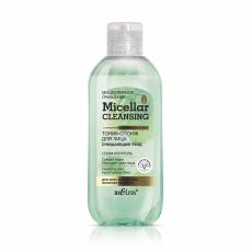 030724  Bielita Micellar cleansing. Тоник-спонж для лица «Очищающий уход», 200 мл