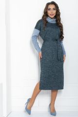 П11804 LT Collection Платье синий