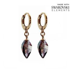 Серьги с кристаллами Swarovski