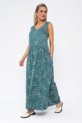 535357 LT Collection Сарафан изумрудный