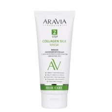 ARAVIA Маска биоламинирующая с коллагеном и комплексом аминокислот Collagen Silk Mask, 200 мл