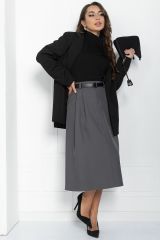 Ю11679 LT Collection Юбка серый