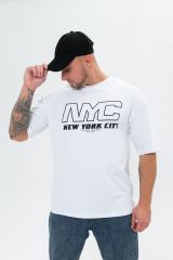 540216 Натали Футболка белый+NYC