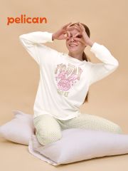 WFAJP3363/1 PELICAN Пижама Молочный