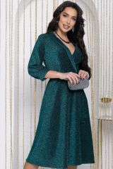 П12122 LT Collection Платье изумрудный