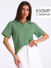 531148 Апрель Футболка зеленый