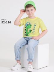 398225 Апрель Футболка светло-желтый