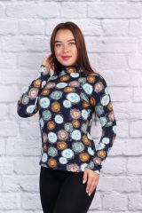 325063 Fleurtex Водолазка мультиколор