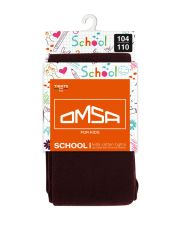 Omsa Колготки OMSA kids Collant 11С01-2 школа гладь Bordo (Бордовый)