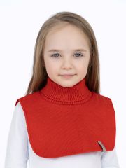 534396 Утёнок Шарф-манишка красный