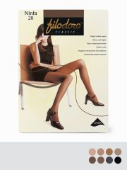 468047 Filodoro Колготки Nero (Черный);Antracite (Серый);Cappuccio (Коричневый);Glace (Коричневый);Abbronzante (Коричневый);Cognac (Бежевый);Playa (Бежевый);Platino (Серый)