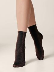21С-84СП Conte elegant Носки light blue;turquoise;pastel pink;shiny copper;violet;dusty rose