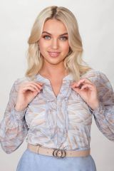 524638 RISE Блузка Голубой