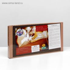 1386393 Домашняя когтеточка-лежанка для кошек 50 x 24 (когтедралка)