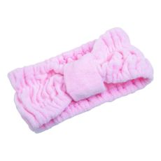 Dewal Beauty Повязка на голову / Бантик НВ-02, розовый
