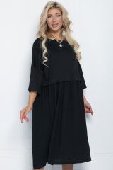 П11441 Платье LADY TAIGA Черное