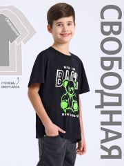 494203 Апрель Футболка черный