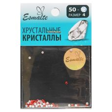 Стразы Esmalte размер 4 сиам 50 шт