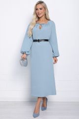 П11075 Платье LADY TAIGA Голубое