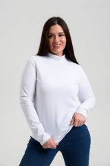 504154 Натали Водолазка белый