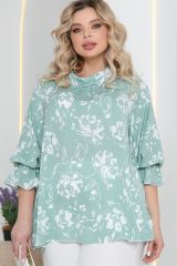 Б5644 LT Collection Блуза мятный