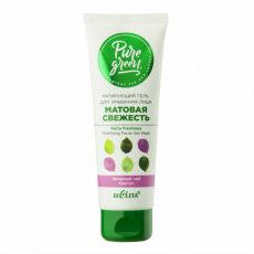 027433 Belita PURE GREEN. Матирующий гель для умывания лица «Матовая свежесть», 75 мл