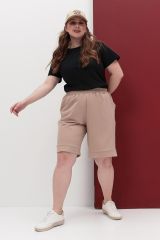 414313 Lika Dress Бермуды Бежевый