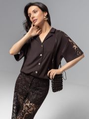 538847 CHARUTTI Рубашка Коричневый
