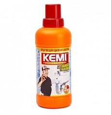 023405 KEMI Professional. Средство для удаления засоров в трубах «Активные Гранулы», 500 г