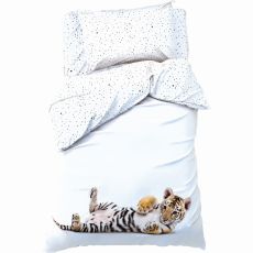 7582916 Постельное бельё 1.5-спальное «Этель» Little tiger, бязь