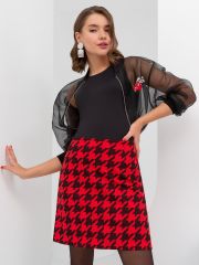 541344 CHARUTTI Юбка Красный