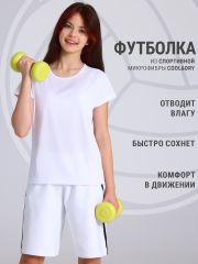 552116 Апрель Футболка белый