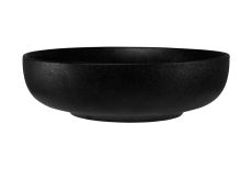 Салатник, 27х8 см, 2,5 л, фарфор P, черный, матовый, Caviar Black, 63157