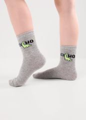 536263 CLEVER Носки меланж серый