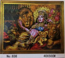 В442 Раскраска по номерам холст 838
