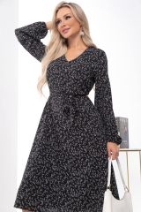 П7176 LT Collection Платье чёрный